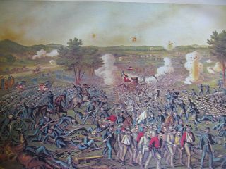 The Battle of Gettysburg Huge Kurz Allison Limited Edition Civil War