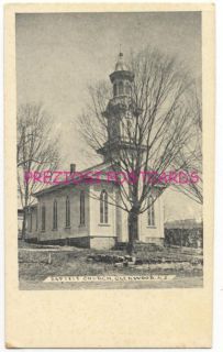 Glenwood NJ Baptist Church Circa 1905 Postcard Sussex County