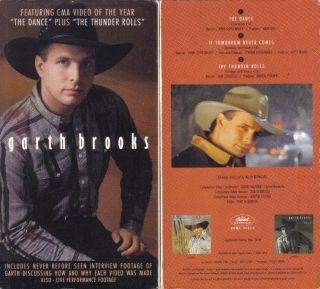  VHS Garth Brooks His First Video