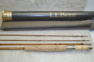 GARY LACEY/GRANGER/ DOUBLE L   L.L. BEAN BAMBOO FLY ROD 8 5 wt.