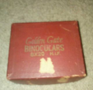 Golden Gate Binoculars with Carrying Case and Original Box