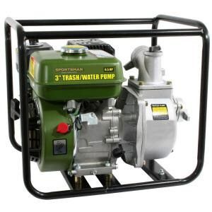 Gas Powered 3 in Utility Water Pump