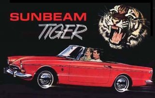 Sunbeam Tiger Factory Workshop Manual for 1964 through 1967 Models
