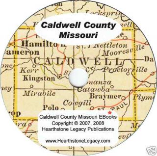 Caldwell County Missouri Kingston MO Genealogy History