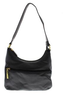 Giani Bernini New Nappa Black Leather Hobo Handbag Medium BHFO