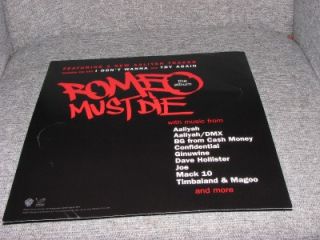 Romeo Must Die Movie RARE Promo Album Poster Flat