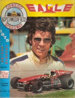 1975 Oswego Speedway Program Vol 12 12 Steve Gioia