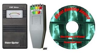 Gauss Master K II Deluxe Paranormal Pack EMF Meters Paranormal CD New