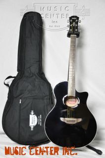  APX500 Thinline Acoustic/ Electric Guitar In Black w/ BONUS Gig Bag