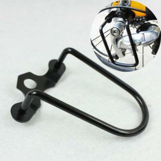  Iron Bicycle Rear Derailleur Chain Guard Gear Protector Black