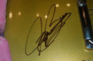 Autographed Epiphone Joe Bonamassa limited first run gold top Les Paul