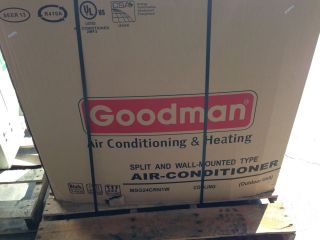 24 000 BTU Goodman Air Conditioner R 410A Mini Split Outside Unit Only
