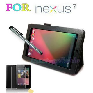 Accessory Bundle Kit F Google Nexus 7 Tablet Case Screen Protector