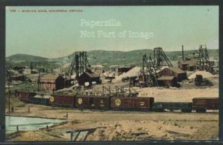 RARE NV Goldfield Litho c1909 Mohawk Mine RR Train