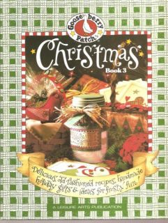 Gooseberry Patch Christmas Book 3 Cookbook Crafts HC