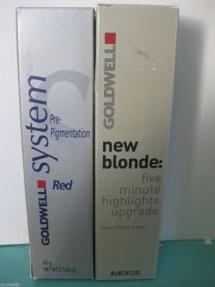 Goldwell System Pre Pigmentation New Blonde Hair Color