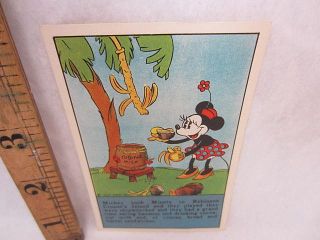 Mickey Mouse Maiers Loaf Grocery Advertising Trade Card C1940s