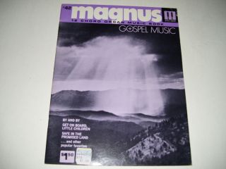 42 Magnus 12 16 Chord Organ Music Book Gospel Music