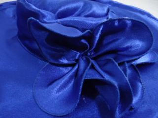 Giovannio Florence New York Front Flower Hat Blue O s NWD