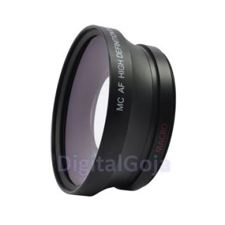 72mm Wide Angle 2 2X Telephoto Lens Set for Canon EOS 7D 50D 5D 60D 18