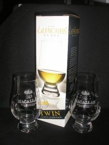 Macallan Twin Pack Glencairn Scotch Malt Whisky Glasses