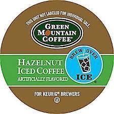 Keurig Green Mountain Hazelnut Iced Coffee 32 K Cups