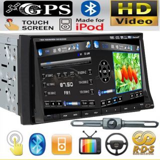 In Dash GPS Navigator 7Car Stereo DVD Player Radio iPod Pip TV BT