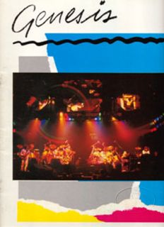 Original tour program from the GENESIS 1981 1982 abacab TOUR