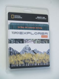 National Geographic Topo Explorer Deluxe GPS Software Triton