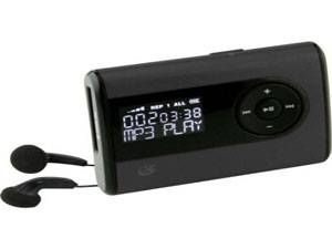 GPX MW259B Black 4GB Digital Audio  Player