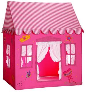 Kids Fengi Pink Princess Cottage Play House Tent Club