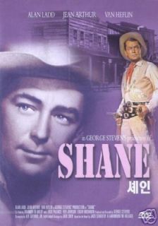 Shane DVD George Stevens Jack Schaefer Classic Western