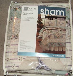 JC Penney Home Collection Summer Light Handcrafted Sham