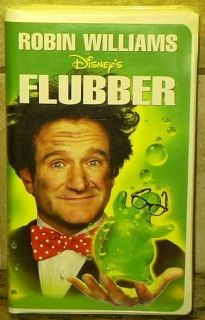 Flubber Robin Williams Movie VHS Free U s Shipping 786936059571