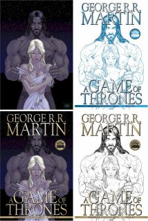 Game of Thrones 3 1st Print 4 Pack Comic Set Variant George R R Martin
