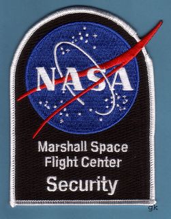 NASA MARSHALL SPACE FLIGHT CENTER SECURITY SHOULDER PATCH