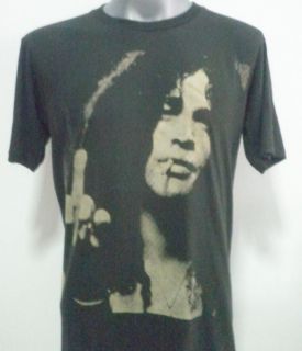 Slash Given Finger Guns N Roses Rock T Shirt Black Size Medium