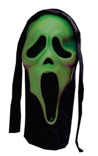 Ghost Face Scream Glow in The Dark Mask Licensed