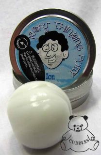 Ion Glow in Dark Crazy Aarons Thinking Putty Blue Crypton Fun Silly 2