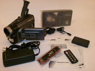 JVC GR AXM310 Camcorder Digital Compact VHS with Bundled Accessories