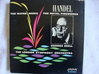 George Szell London Symphony ORCHESTRA REEL TO REEL tape 4 track