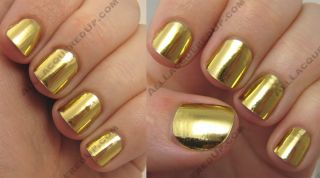 Modicure Gold Nail Polish Foil Wraps Like Salon Minx Effects Perry