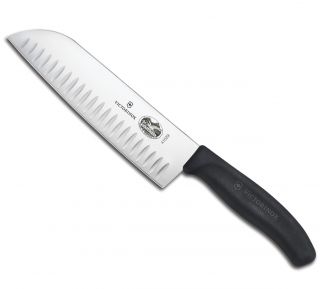Victorinox Fibrox 7 inch Granton Santoku Knife Asian Chefs 41529