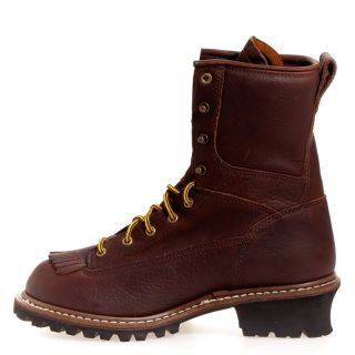 Georgia Boot Mens Logger 8 Leather Work Boot Occupational Shoes
