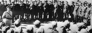 calais september 1940 goering giving a speech to pilots about the