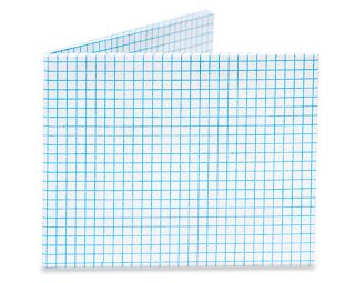 Dynomighty Graph Paper Mighty Wallet Tyvek Free Ships
