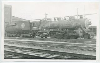 Railroad Engine 3230 Grand Forks North Dakota 1957 B w U403