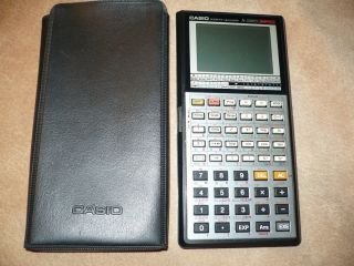 Vintage Casio Scientific Graphing Calculator FX 7000G Graphics w Owner