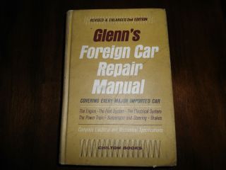 Glenns Foreign Car Repair Manual Chilton 5082 2nd Edition