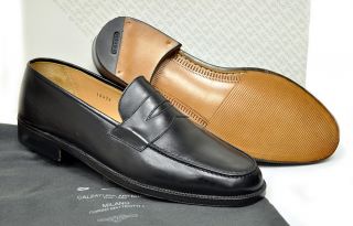 New Gravati Mens Shoes Classic Penny 16474 Black Last 537 Italy Save